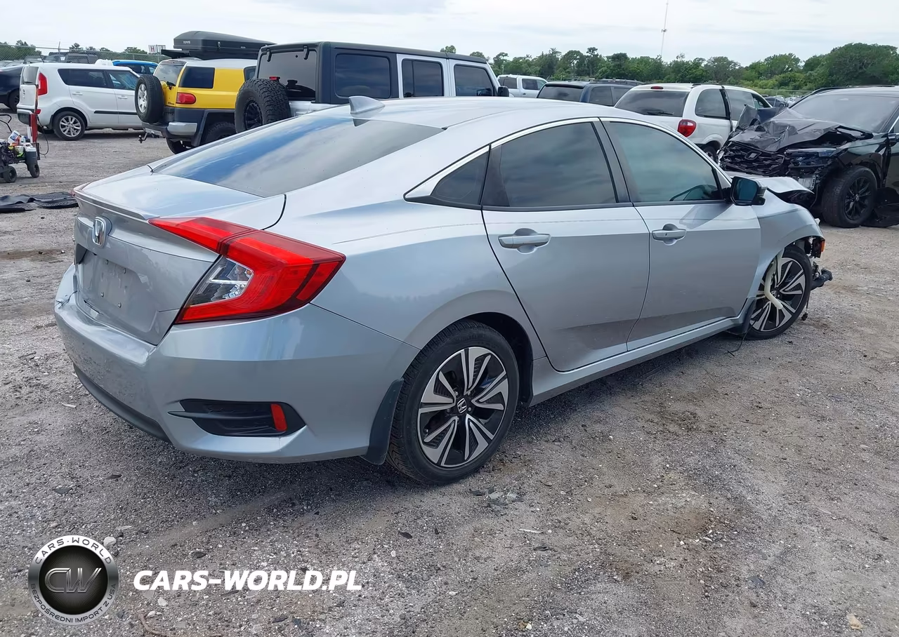 2017 Honda Civic Ex-L VIN:19XFC1F75HE010425 - 4