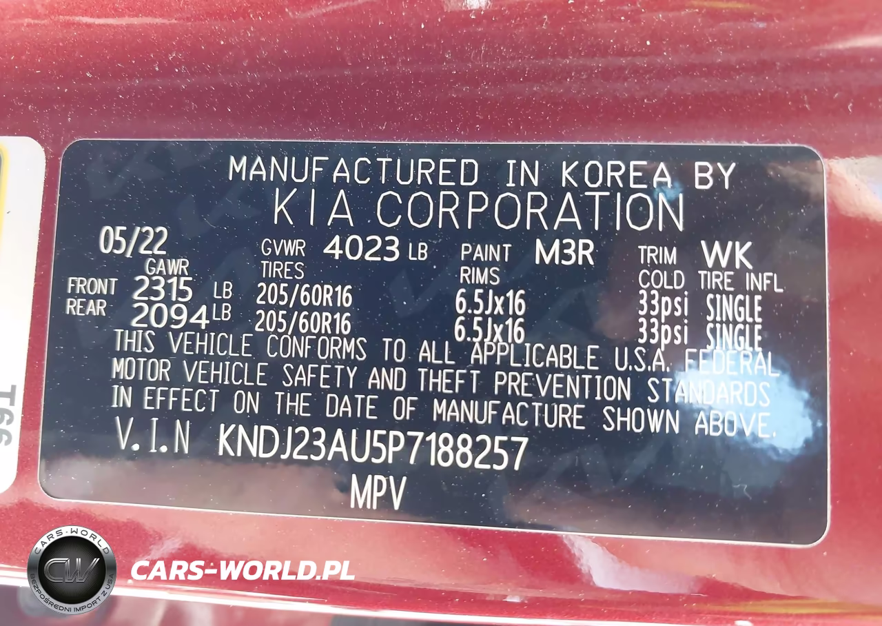 2023 Kia Soul Lx VIN:KNDJ23AU5P7188257 - 9