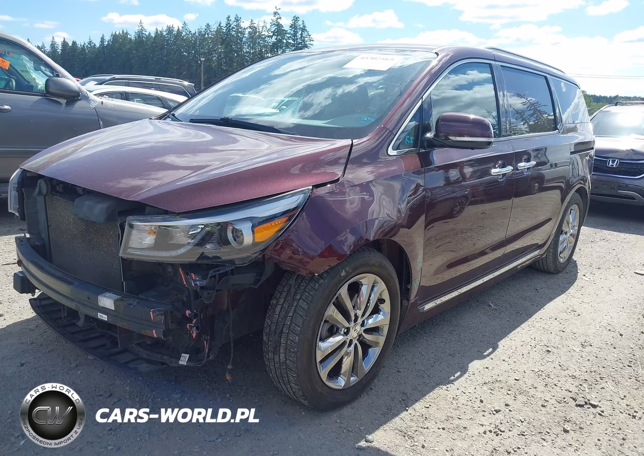 2017 Kia Sedona Sx Luxury VIN:KNDME5C11H6311174 - 2