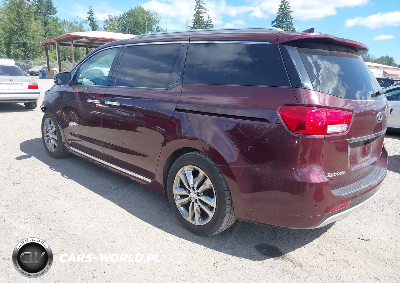 2017 Kia Sedona Sx Luxury VIN:KNDME5C11H6311174 - 3