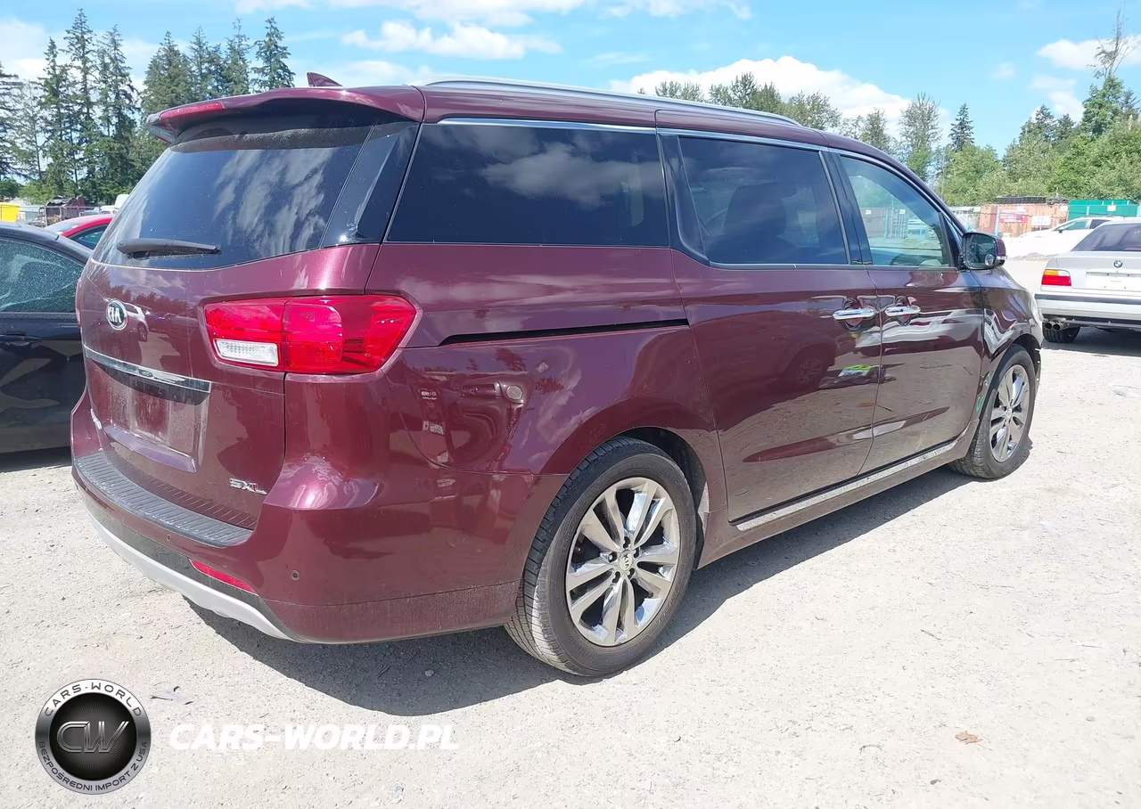 2017 Kia Sedona Sx Luxury VIN:KNDME5C11H6311174 - 4