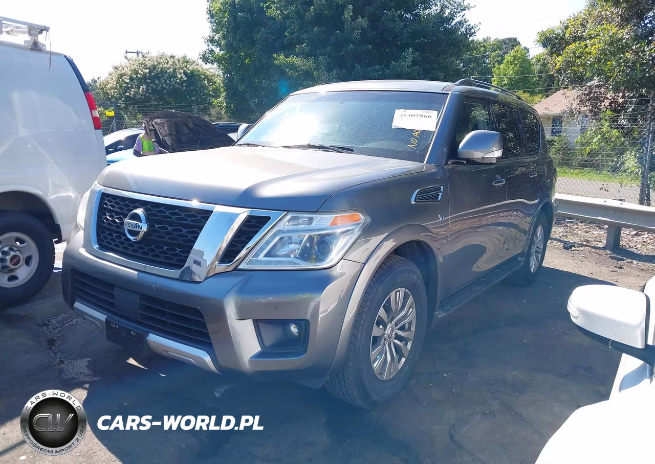 2017 Nissan Armada Sv VIN:JN8AY2NC2H9508641 - 2