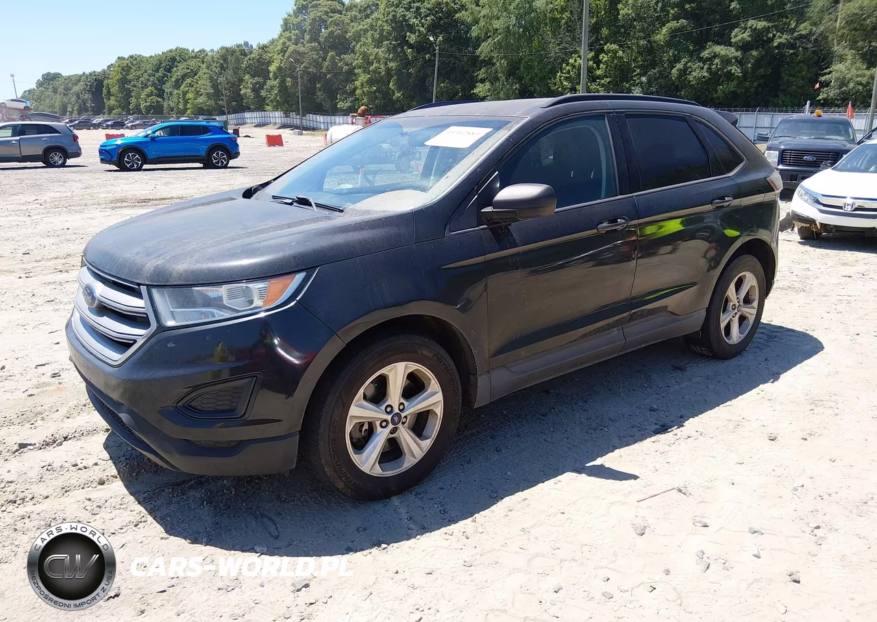 2015 Ford Edge Se VIN:2FMTK4G82FBC24335 - 2