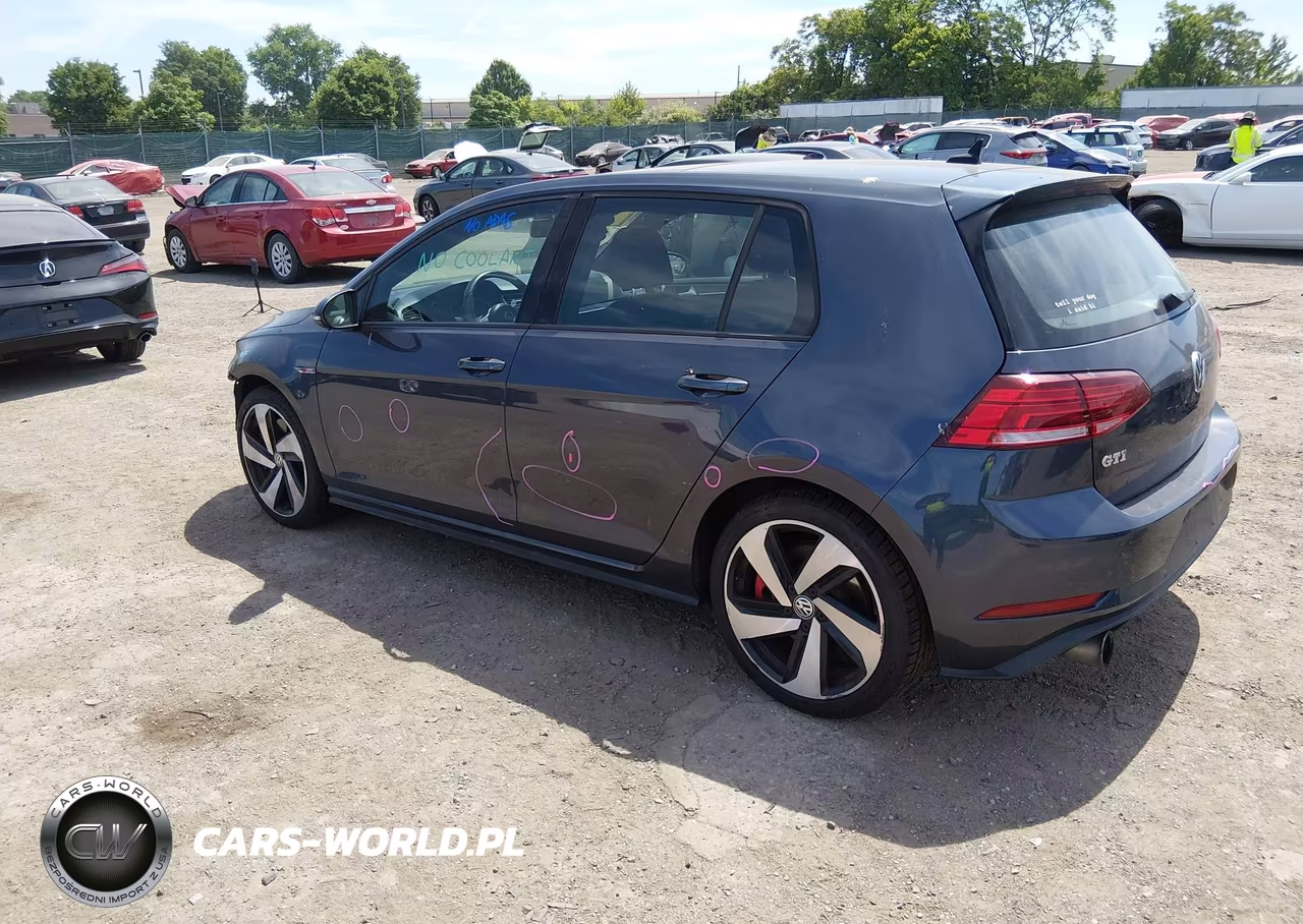2018 Volkswagen Golf Gti 2.0T Autobahn-2.0T S-2.0T Se VIN:3VW447AU2JM260105 - 3