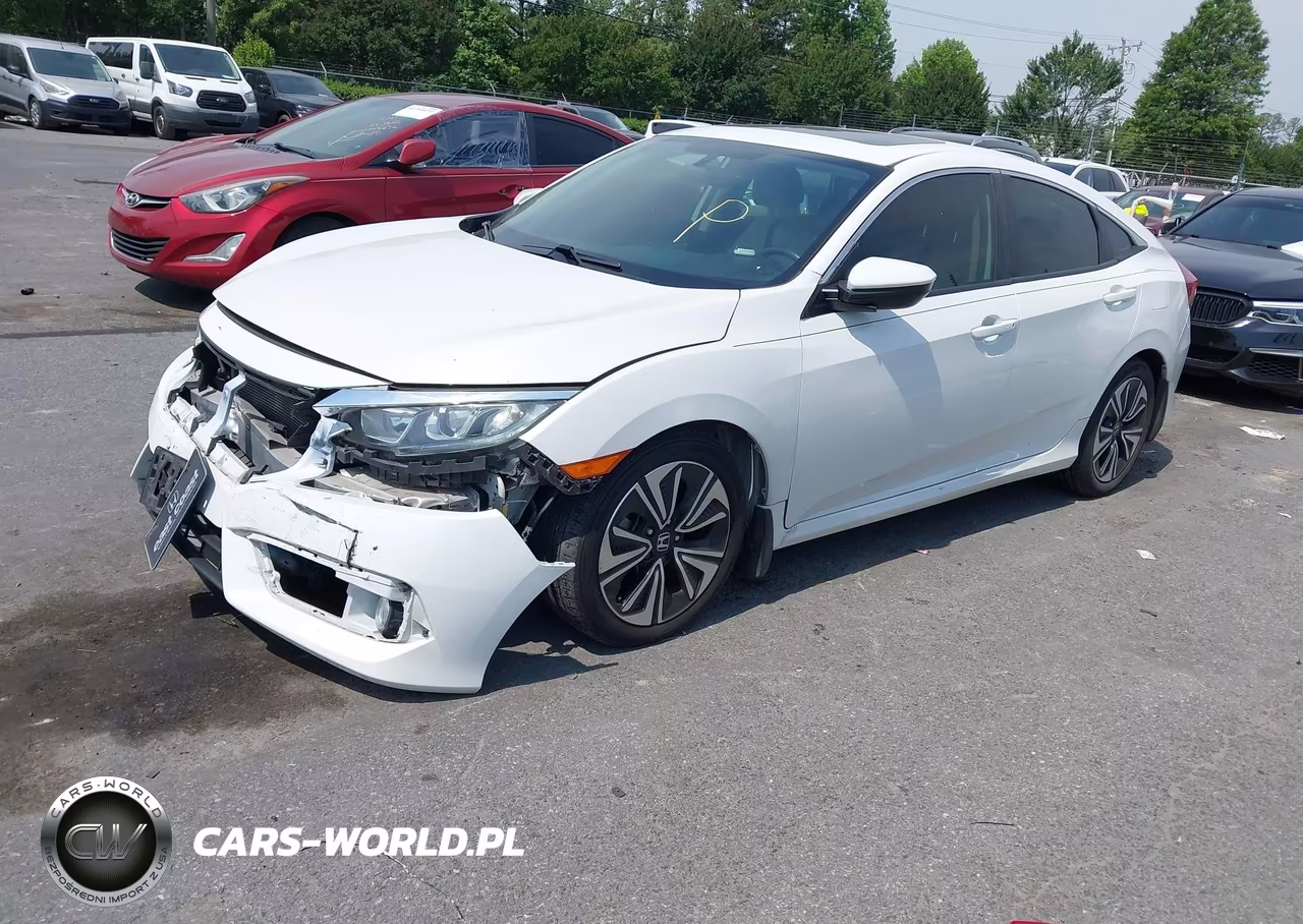 2018 Honda Civic Ex-T VIN:JHMFC1F32JX001053 - 2