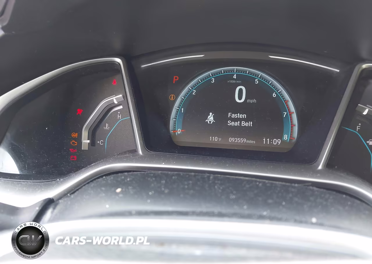2018 Honda Civic Ex-T VIN:JHMFC1F32JX001053 - 7