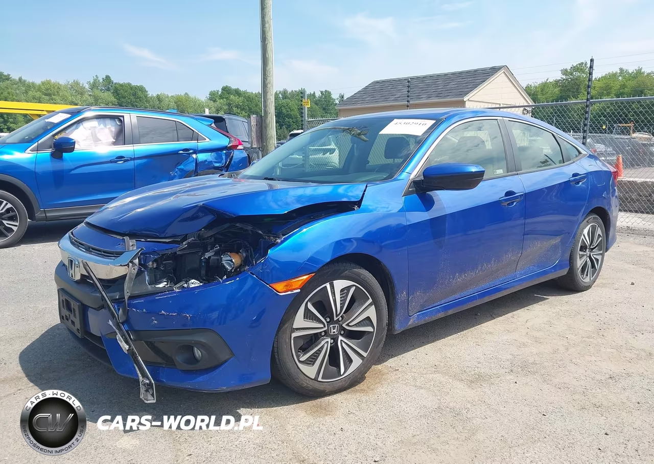 2018 Honda Civic Ex-T VIN:JHMFC1F46JX043637 - 2