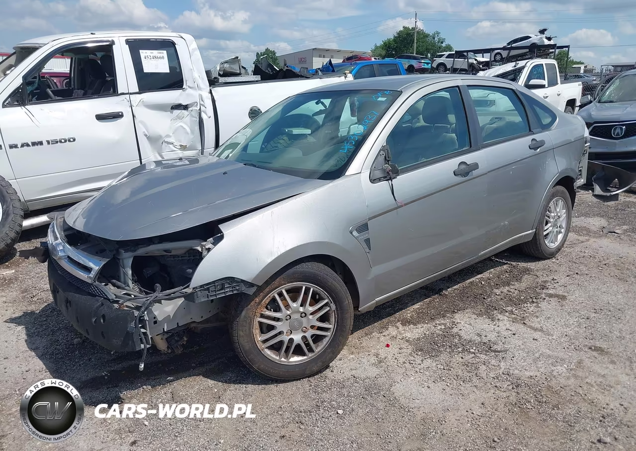 2008 Ford Focus Se-Ses VIN:1FAHP35N68W182385 - 2