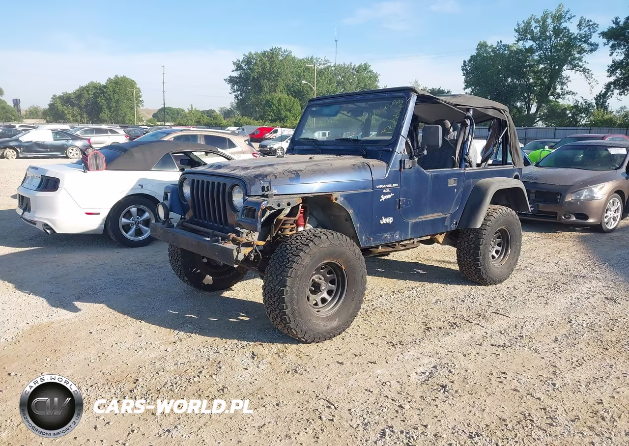 1997 Jeep Wrangler Sport VIN:1J4FY19S8VP445544 - 2