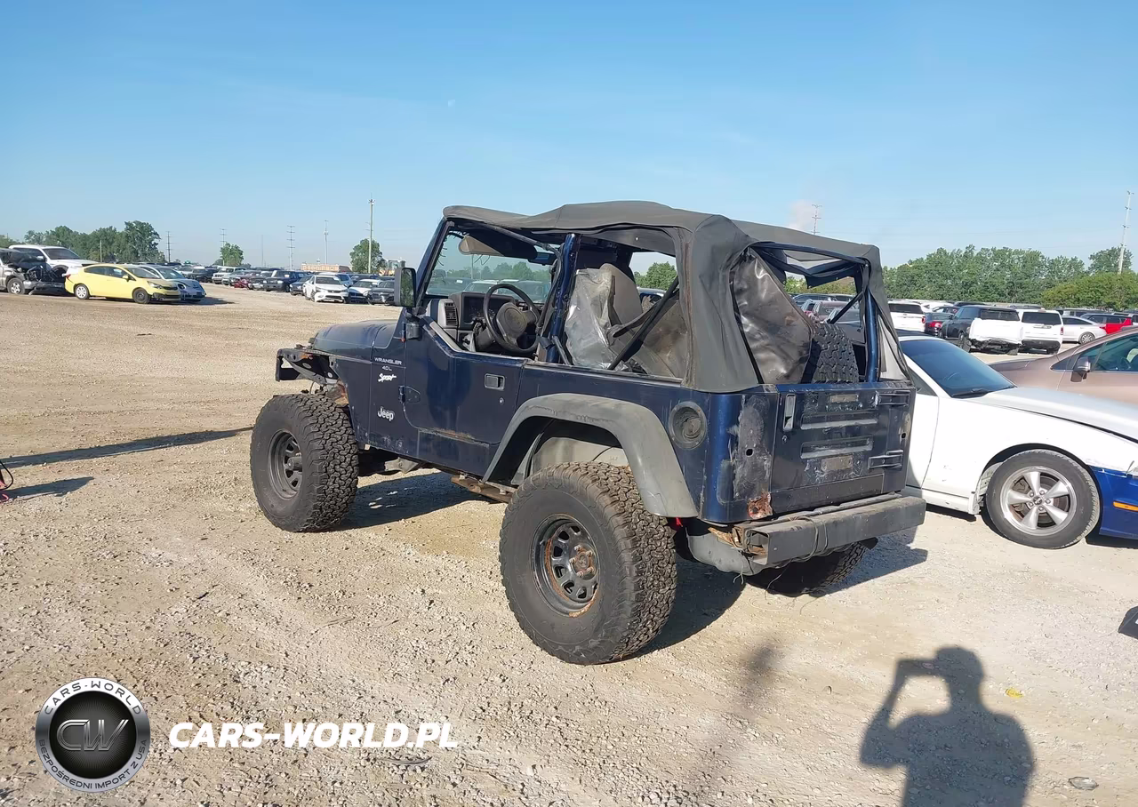 1997 Jeep Wrangler Sport VIN:1J4FY19S8VP445544 - 3