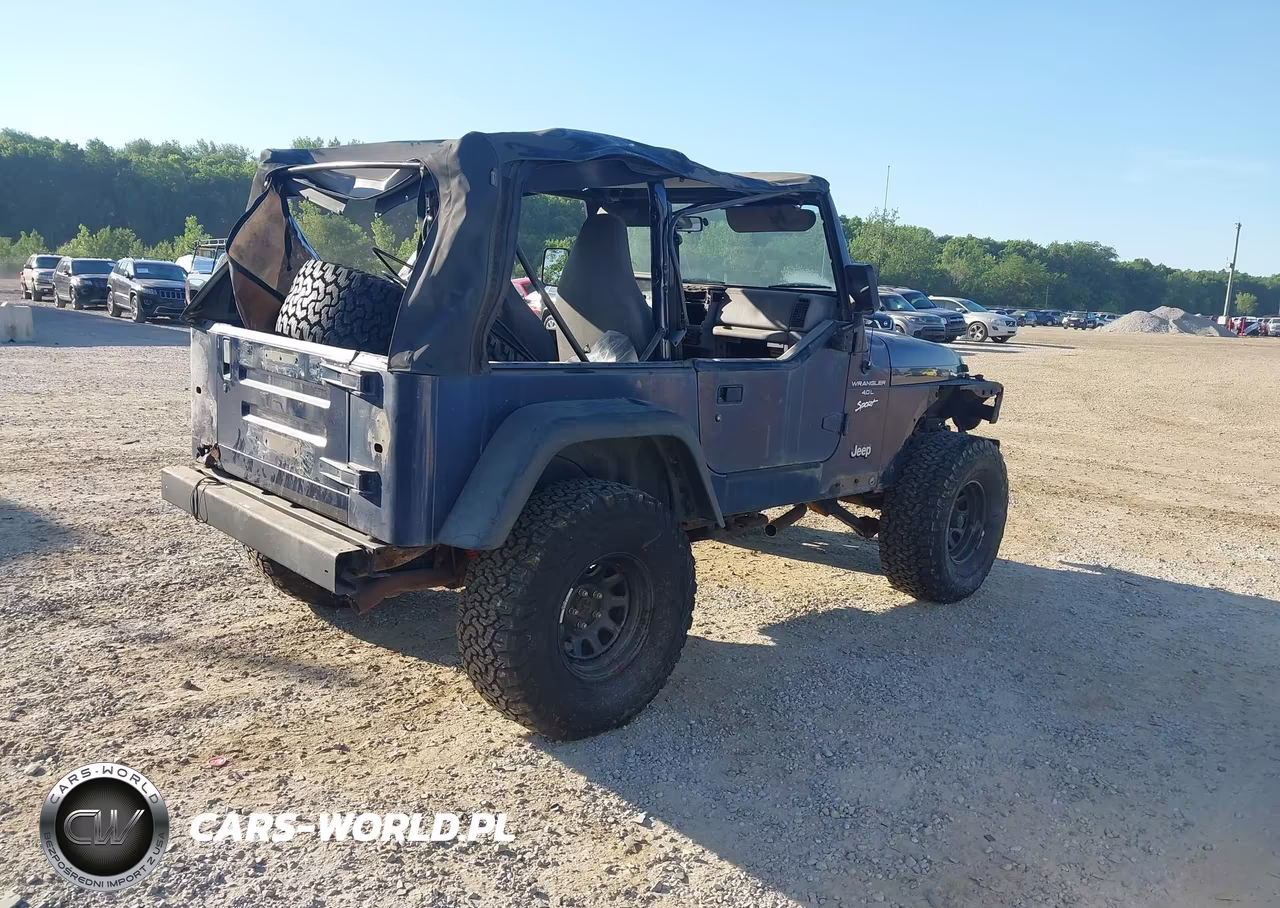1997 Jeep Wrangler Sport VIN:1J4FY19S8VP445544 - 4