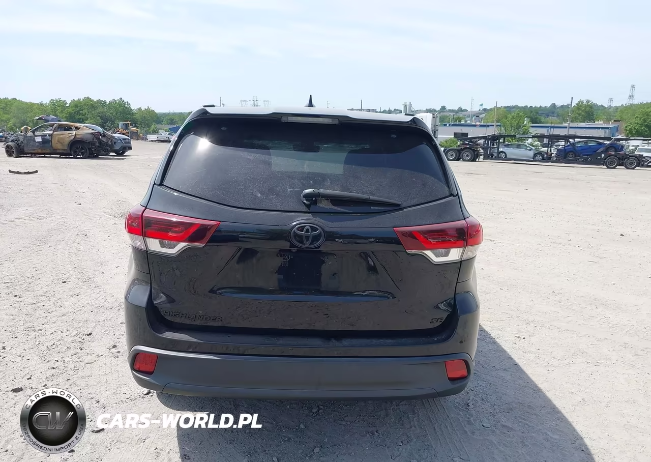 2019 Toyota Highlander Se VIN:5TDKZRFH4KS329848 - 16