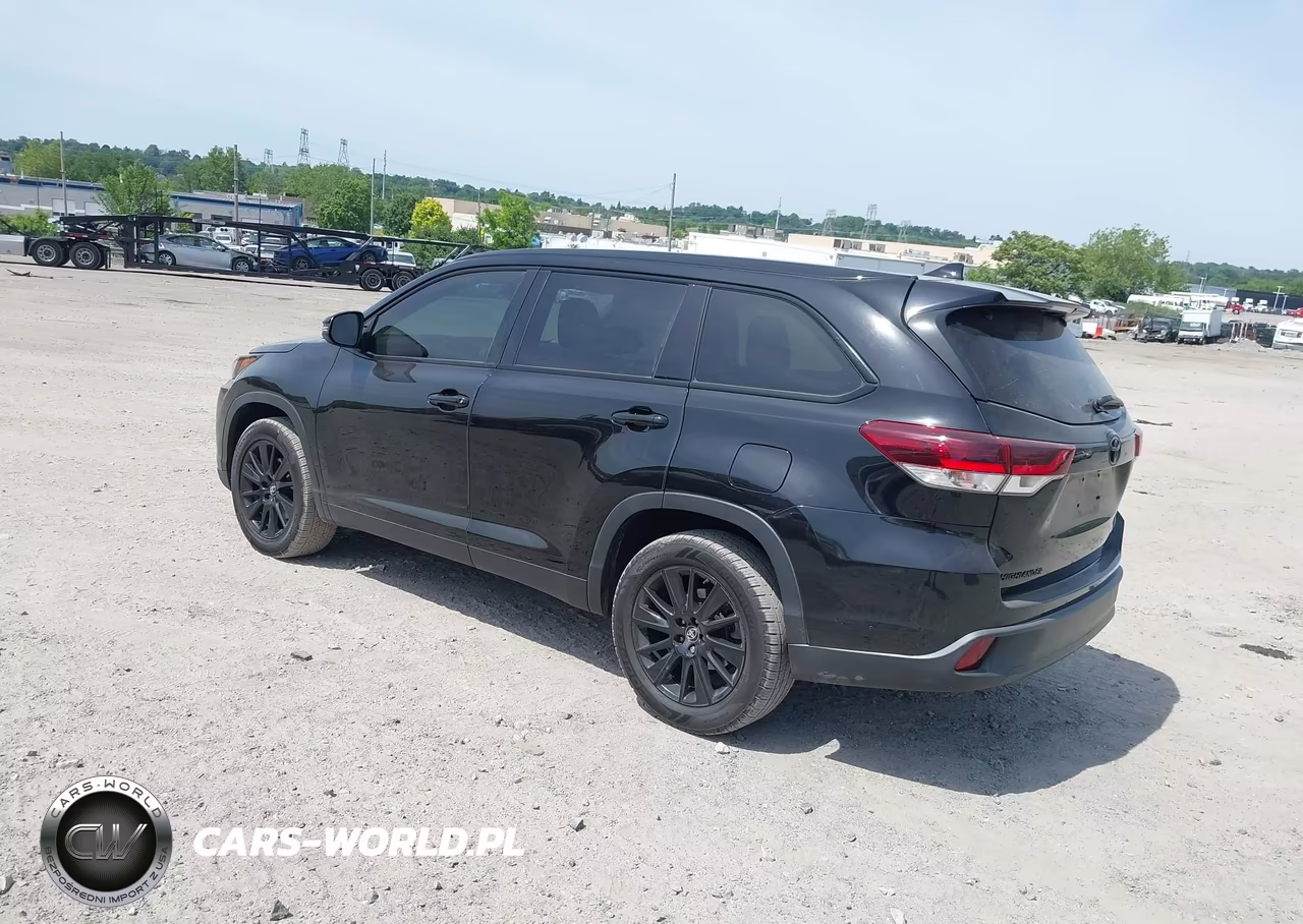 2019 Toyota Highlander Se VIN:5TDKZRFH4KS329848 - 3