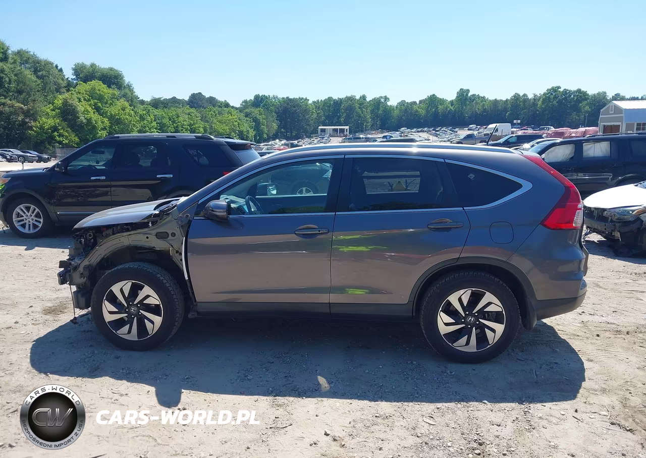 2016 Honda Cr-V Touring VIN:5J6RM3H93GL005731 - 15