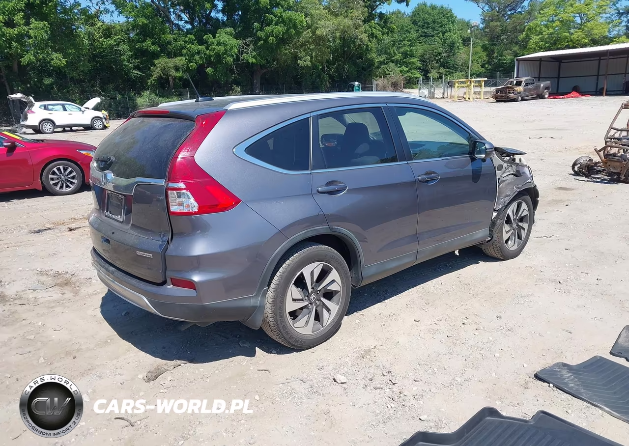 2016 Honda Cr-V Touring VIN:5J6RM3H93GL005731 - 4