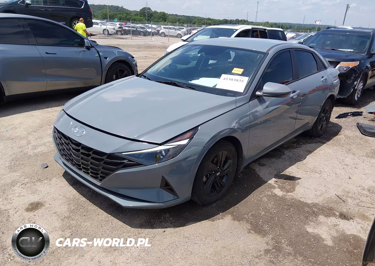 2022 Hyundai Elantra Sel VIN:KMHLM4AG6NU348949 - 2