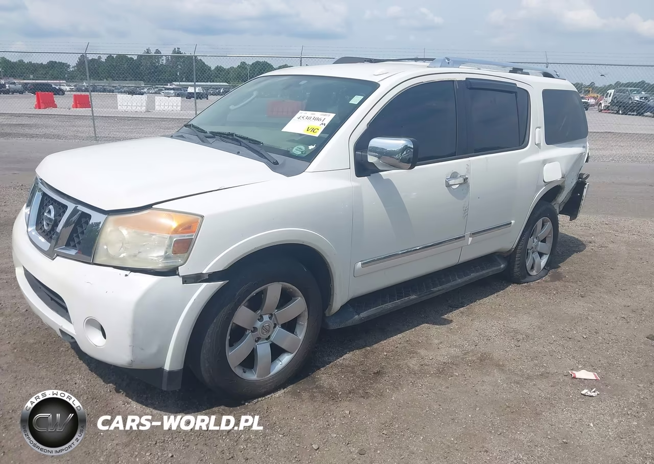 2012 Nissan Armada Sl VIN:5N1BA0ND6CN617858 - 2