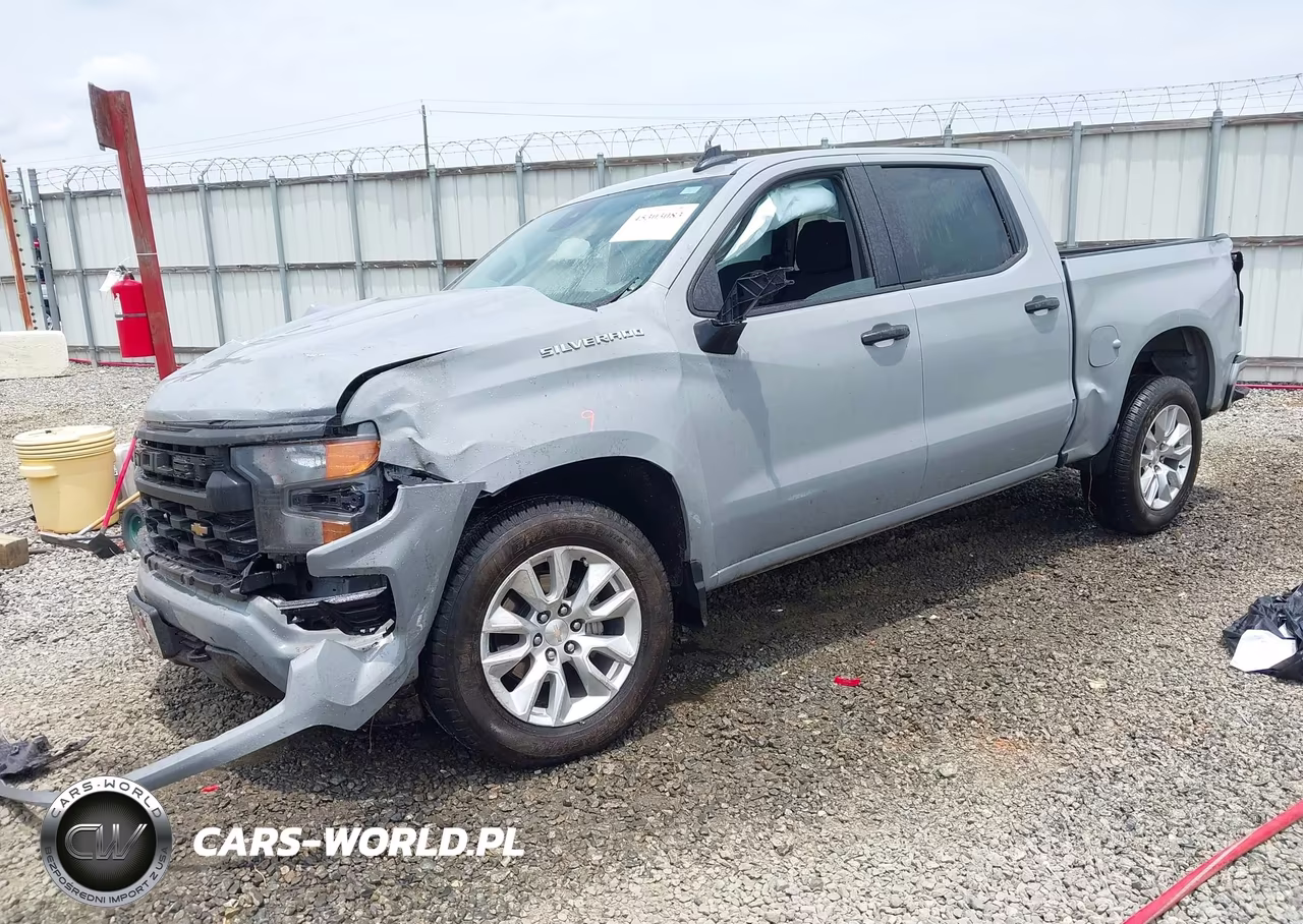 2024 Chevrolet Silverado 1500 2Wd Short Bed Custom VIN:1GCPABEK6RZ194205 - 2