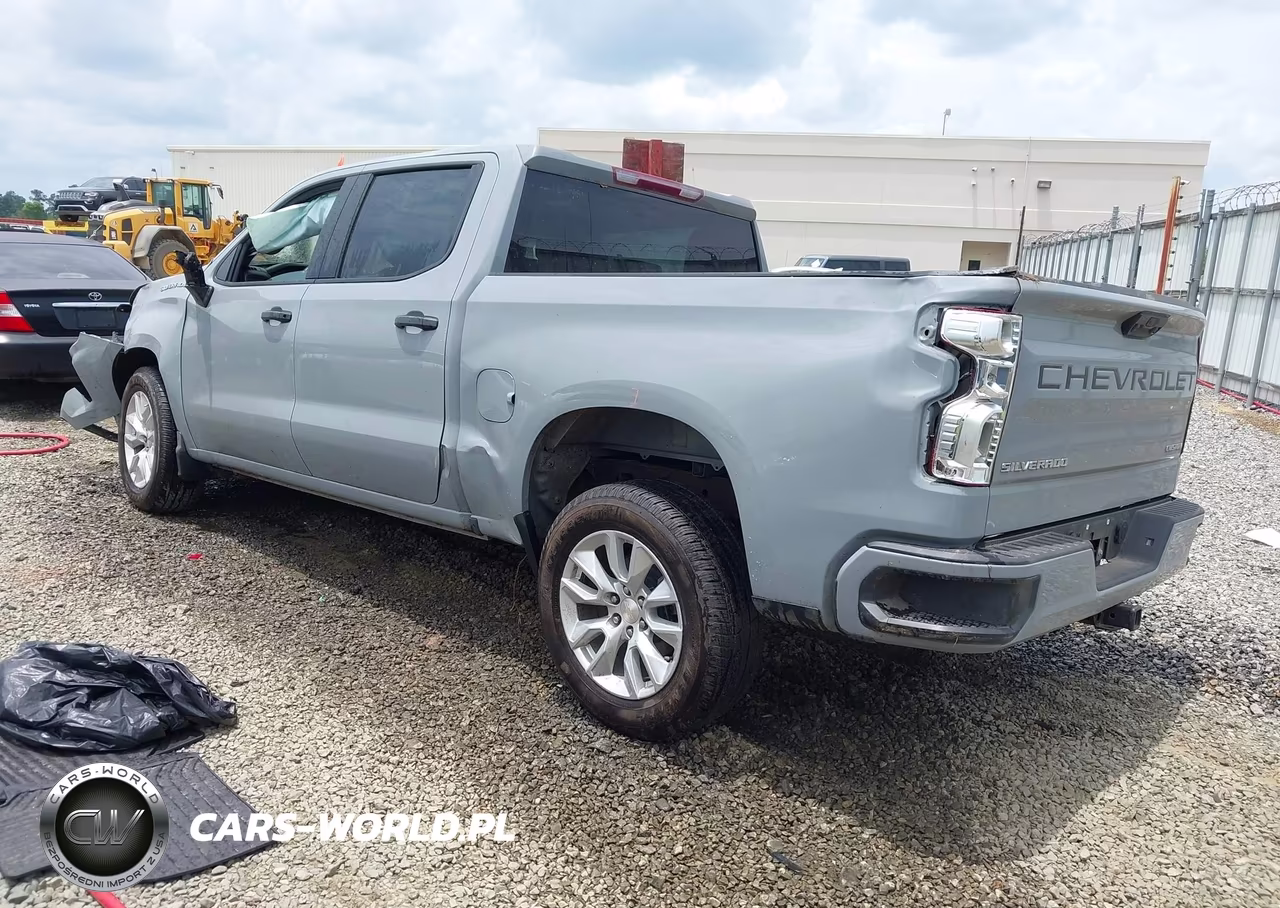 2024 Chevrolet Silverado 1500 2Wd Short Bed Custom VIN:1GCPABEK6RZ194205 - 3