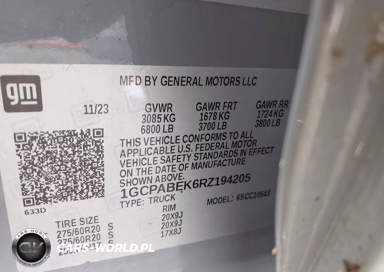 2024 Chevrolet Silverado 1500 2Wd Short Bed Custom VIN:1GCPABEK6RZ194205 - 9