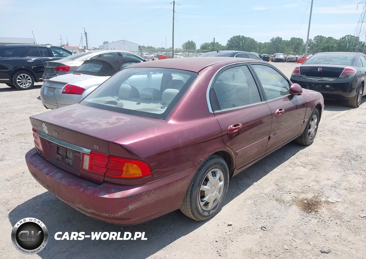 2001 Kia Optima Lx-Se VIN:KNAGD126115029325 - 4