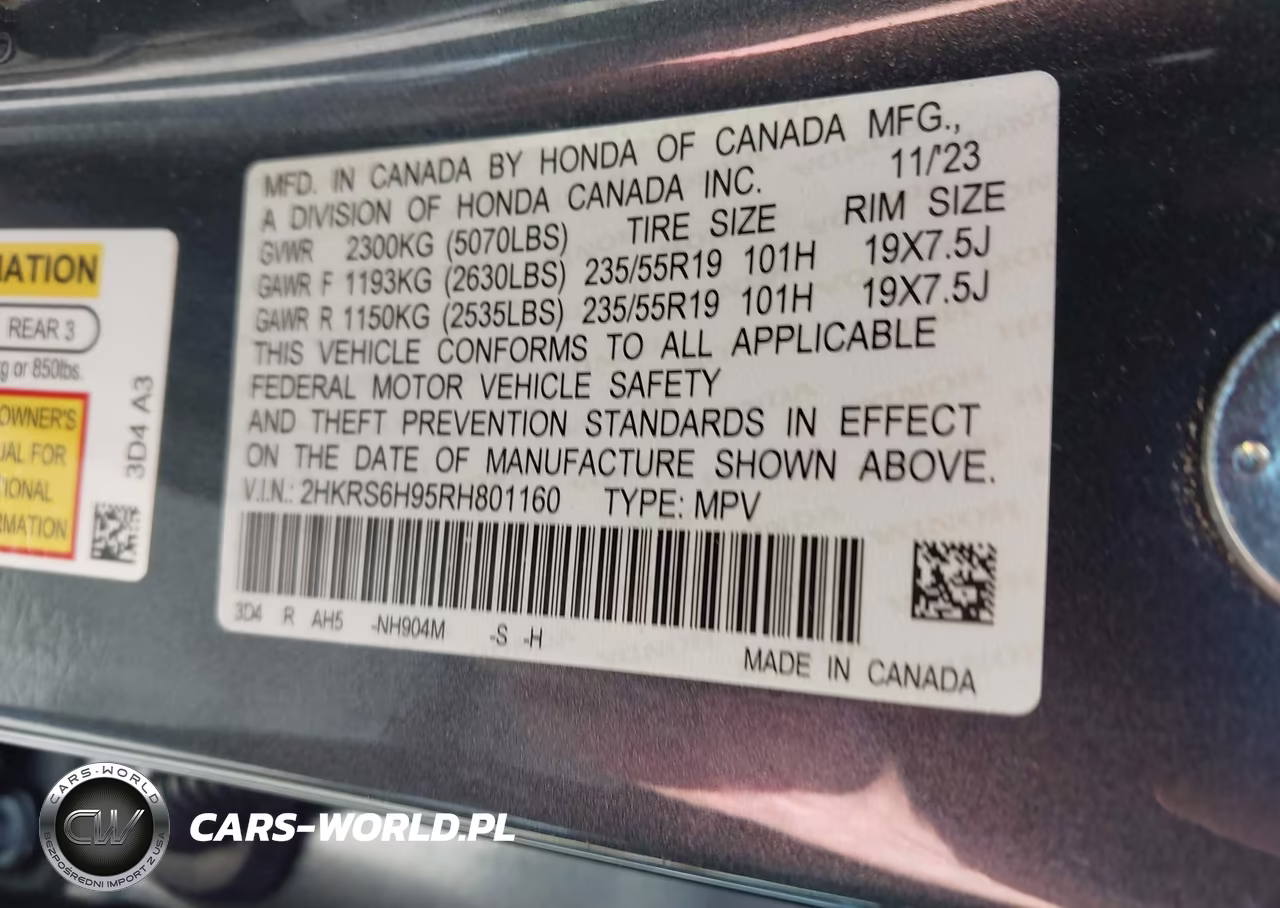 2024 Honda Cr-V Hybrid Sport Touring VIN:2HKRS6H95RH801160 - 9