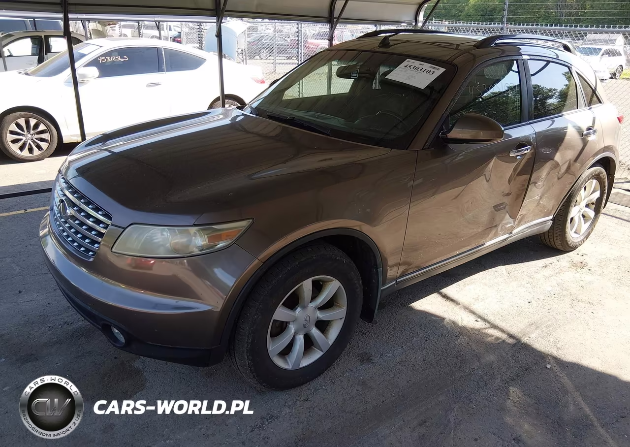 2005 Infiniti Fx35 VIN:JNRAS08W25X210847 - 2