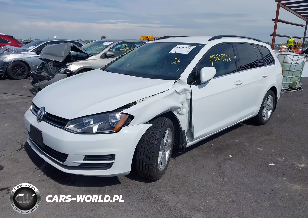 2015 Volkswagen Golf Sportwagen Tdi S 4-Door VIN:3VWCA7AUXFM515918 - 2