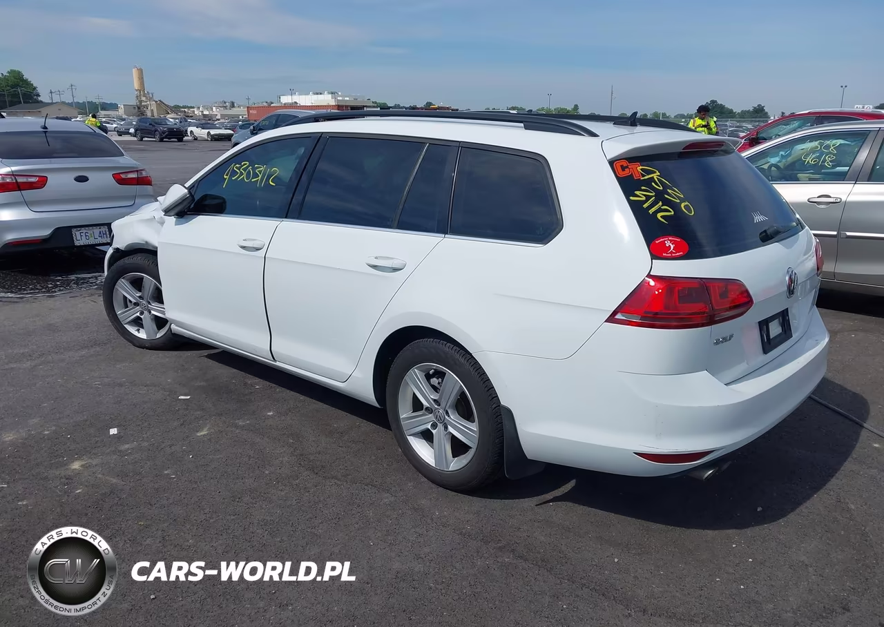 2015 Volkswagen Golf Sportwagen Tdi S 4-Door VIN:3VWCA7AUXFM515918 - 3