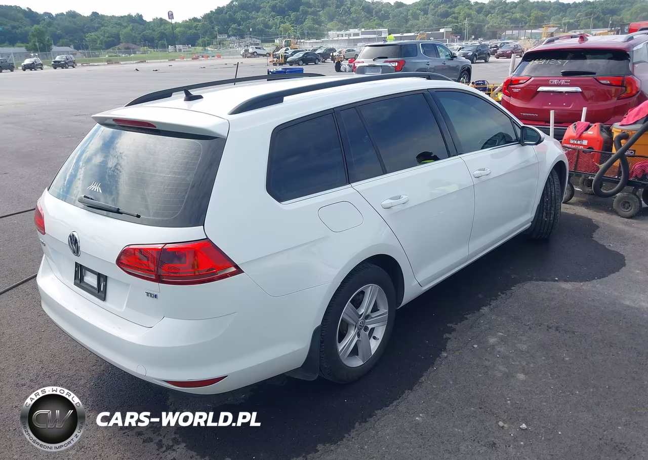 2015 Volkswagen Golf Sportwagen Tdi S 4-Door VIN:3VWCA7AUXFM515918 - 4