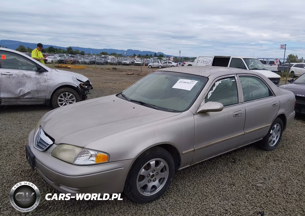 2002 Mazda 626 Lx VIN:1YVGF22C225292489 - 2
