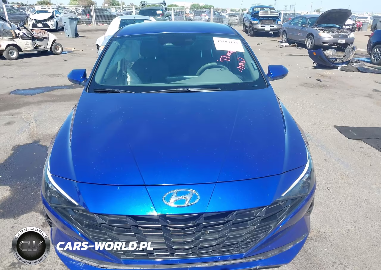 2022 Hyundai Elantra Sel VIN:KMHLM4AG4NU283552 - 12