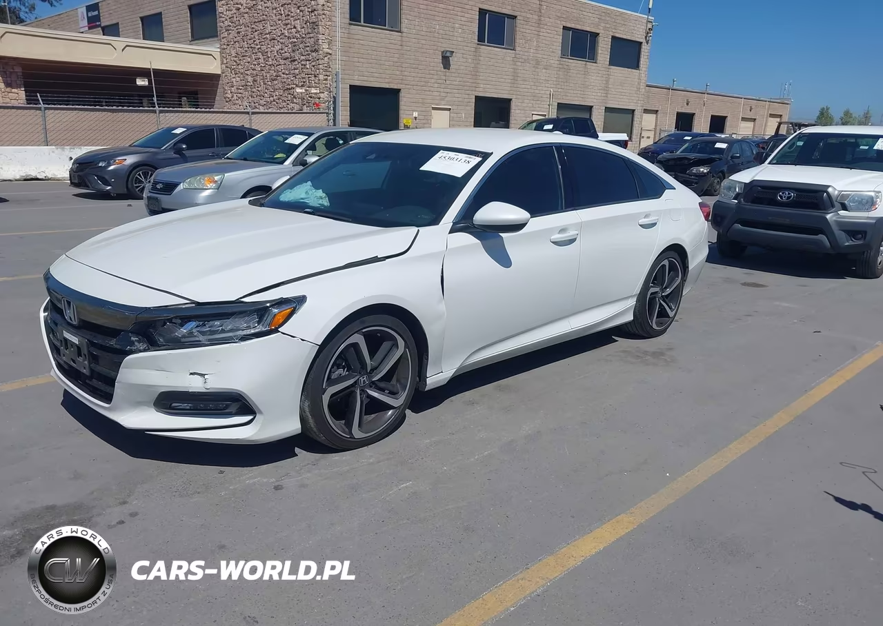 2018 Honda Accord Sport VIN:1HGCV1F38JA101032 - 2