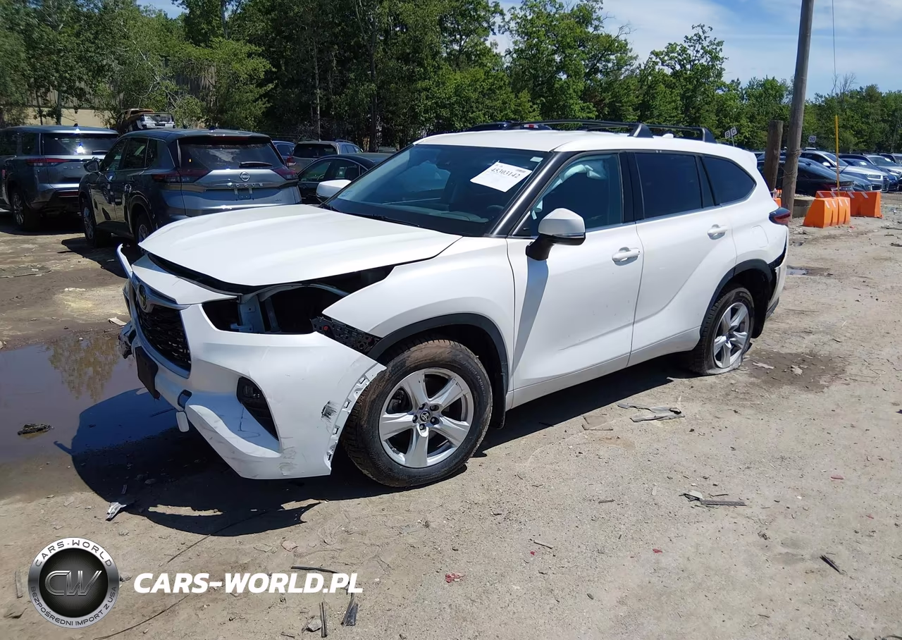 2021 Toyota Highlander Le VIN:5TDBZRBH0MS135343 - 2