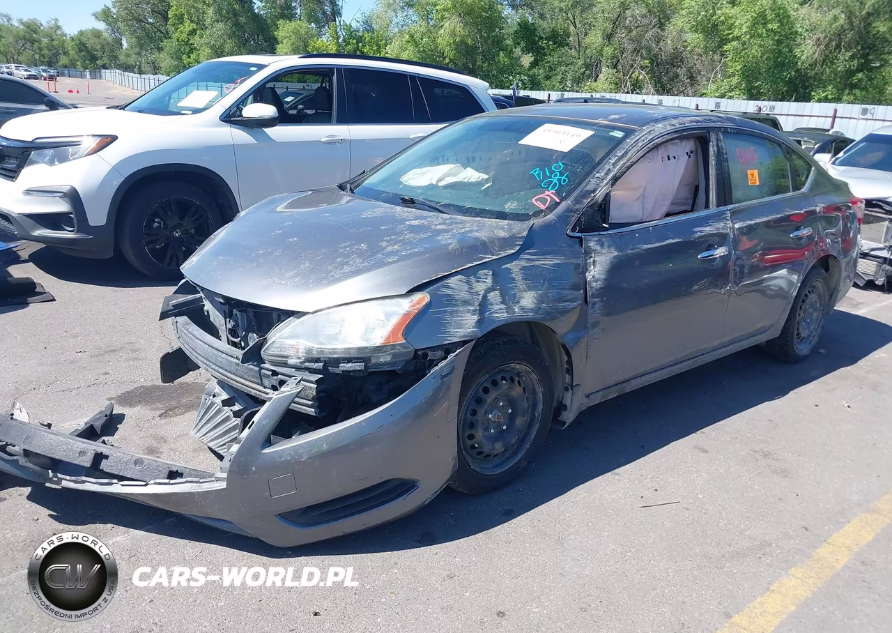 2015 Nissan Sentra S VIN:3N1AB7AP1FY222518 - 2