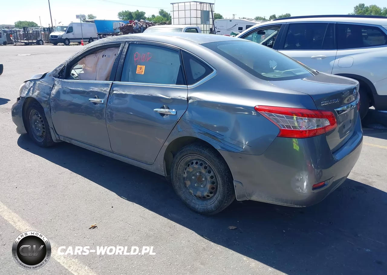 2015 Nissan Sentra S VIN:3N1AB7AP1FY222518 - 3