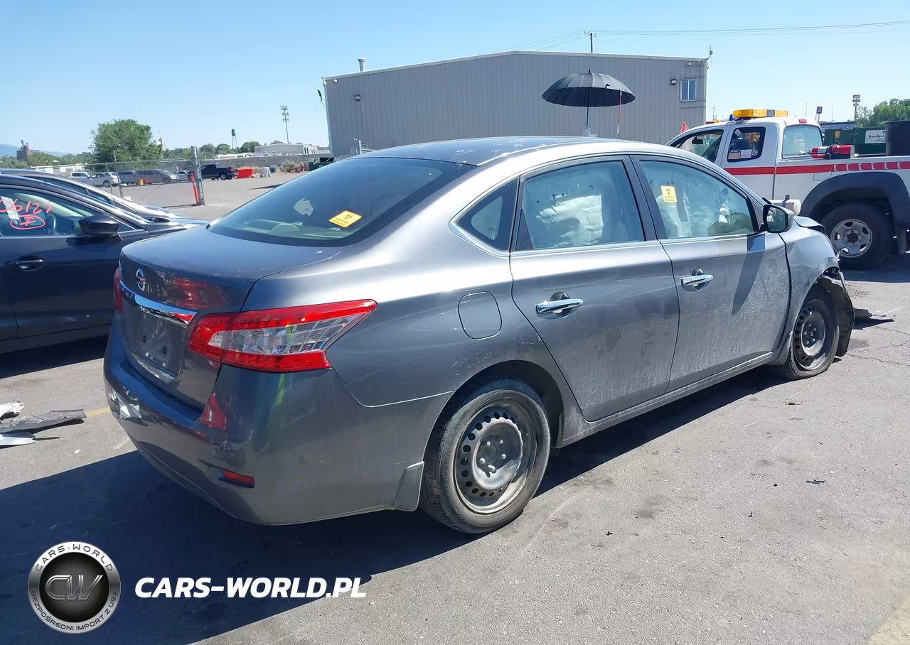 2015 Nissan Sentra S VIN:3N1AB7AP1FY222518 - 4