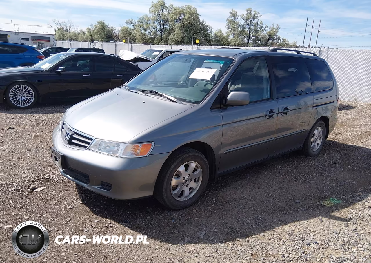 2002 Honda Odyssey Ex VIN:2HKRL18612H500476 - 2