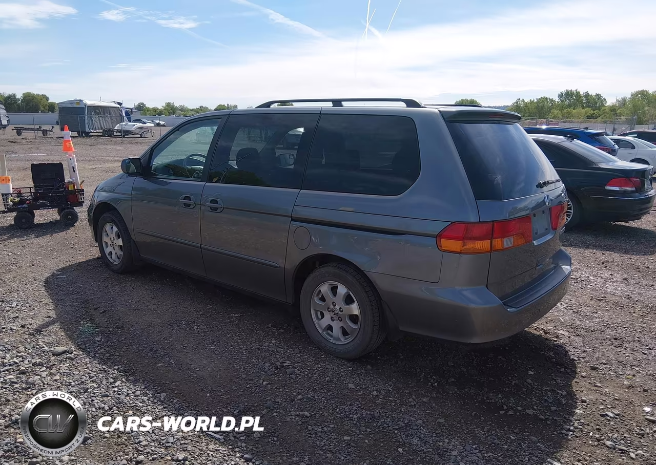 2002 Honda Odyssey Ex VIN:2HKRL18612H500476 - 3