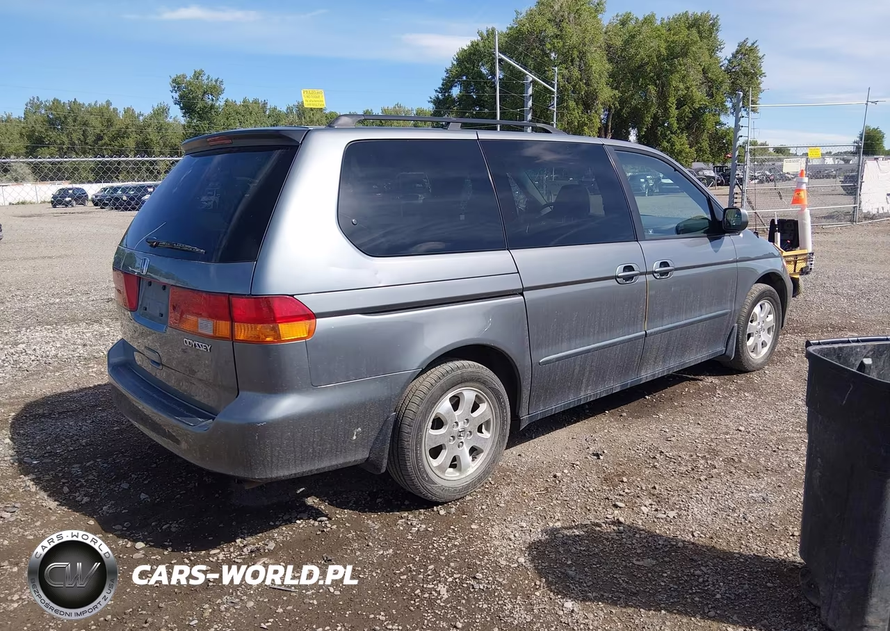 2002 Honda Odyssey Ex VIN:2HKRL18612H500476 - 4