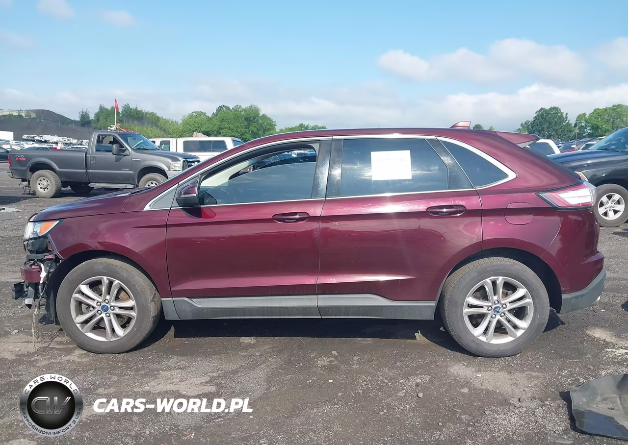 2017 Ford Edge Sel VIN:2FMPK4J92HBC39892 - 14