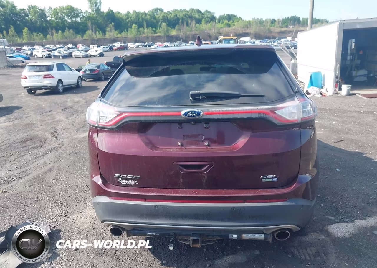 2017 Ford Edge Sel VIN:2FMPK4J92HBC39892 - 16