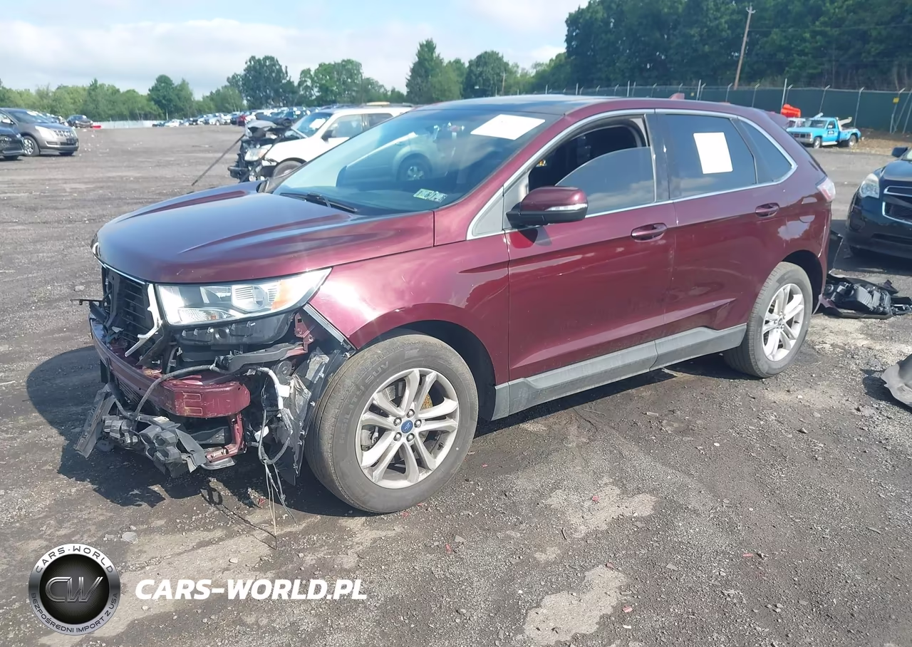 2017 Ford Edge Sel VIN:2FMPK4J92HBC39892 - 2