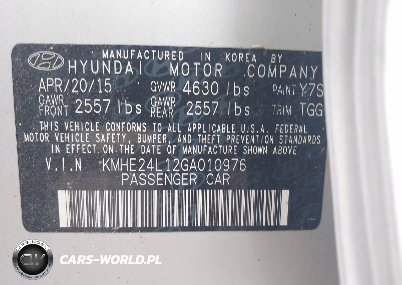 2016 Hyundai Sonata Hybrid Se VIN:KMHE24L12GA010976 - 9
