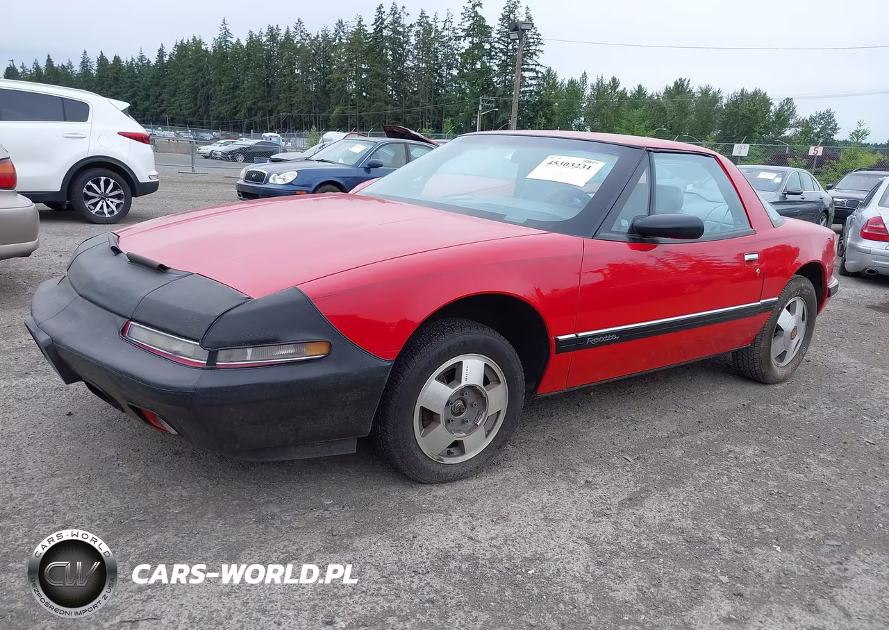 1990 Buick Reatta VIN:1G4EC13C0LB901852 - 2