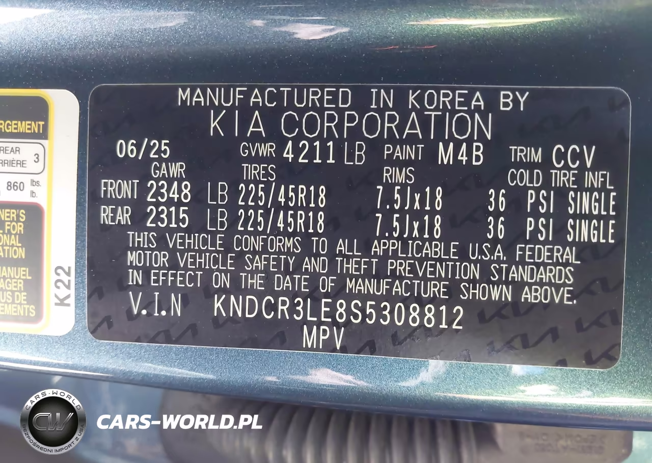2025 Kia Niro Ex Touring VIN:KNDCR3LE8S5308812 - 9