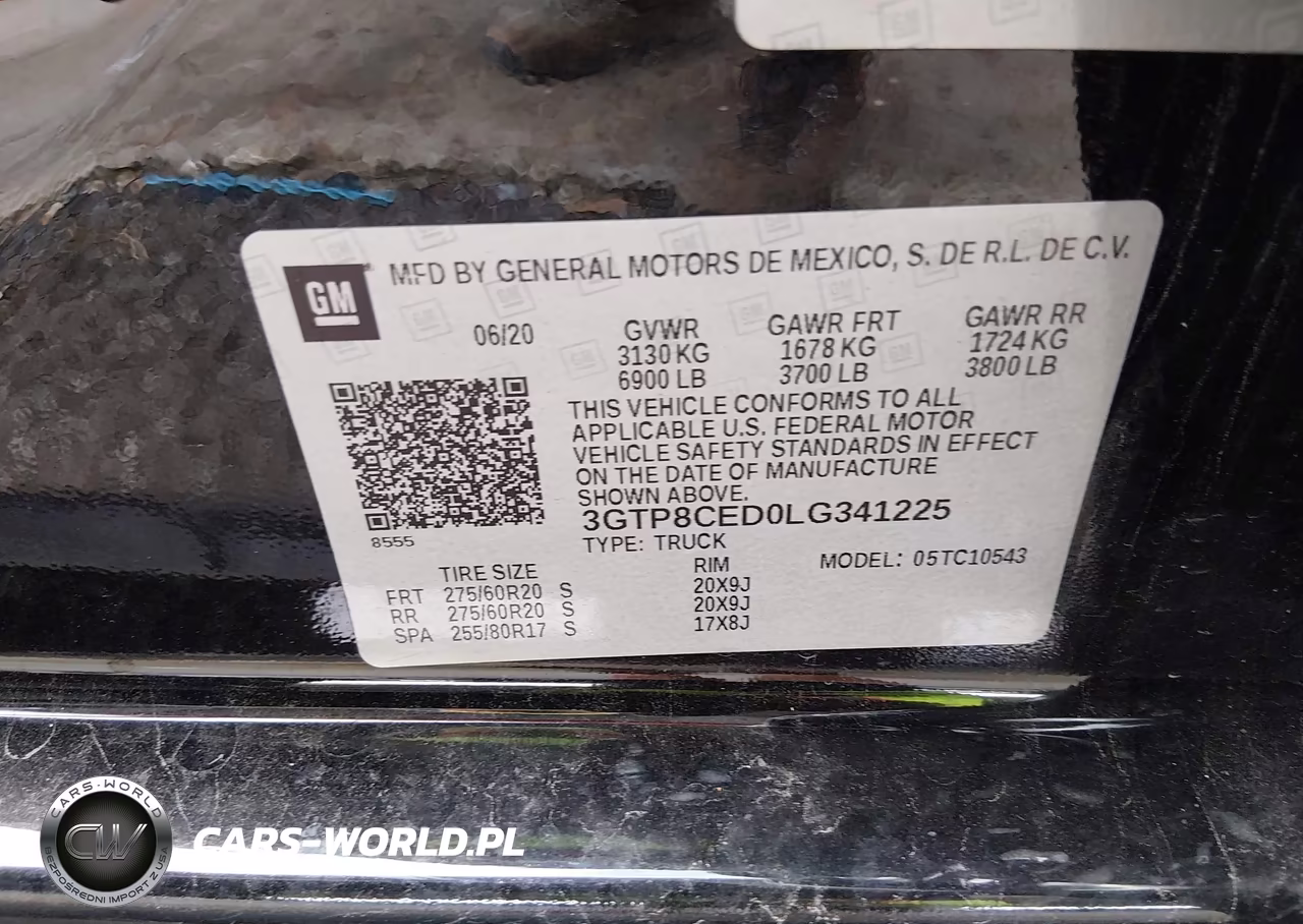 2020 GMC Sierra 1500 2Wd Short Box Elevation VIN:3GTP8CED0LG341225 - 9