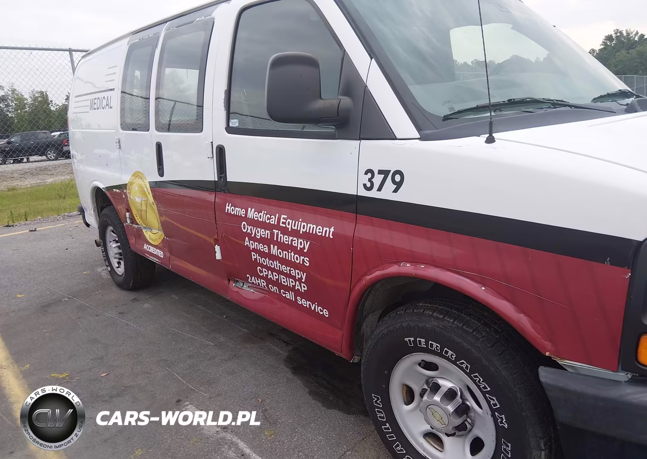 2013 Chevrolet Express 2500 Work Van VIN:1GCWGFBA2D1112622 - 6