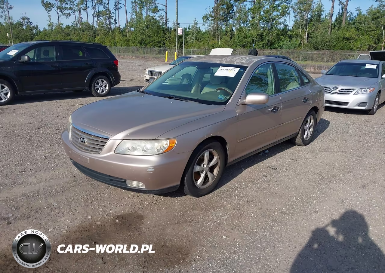 2007 Hyundai Azera Gls VIN:KMHFC46D57A199999 - 2