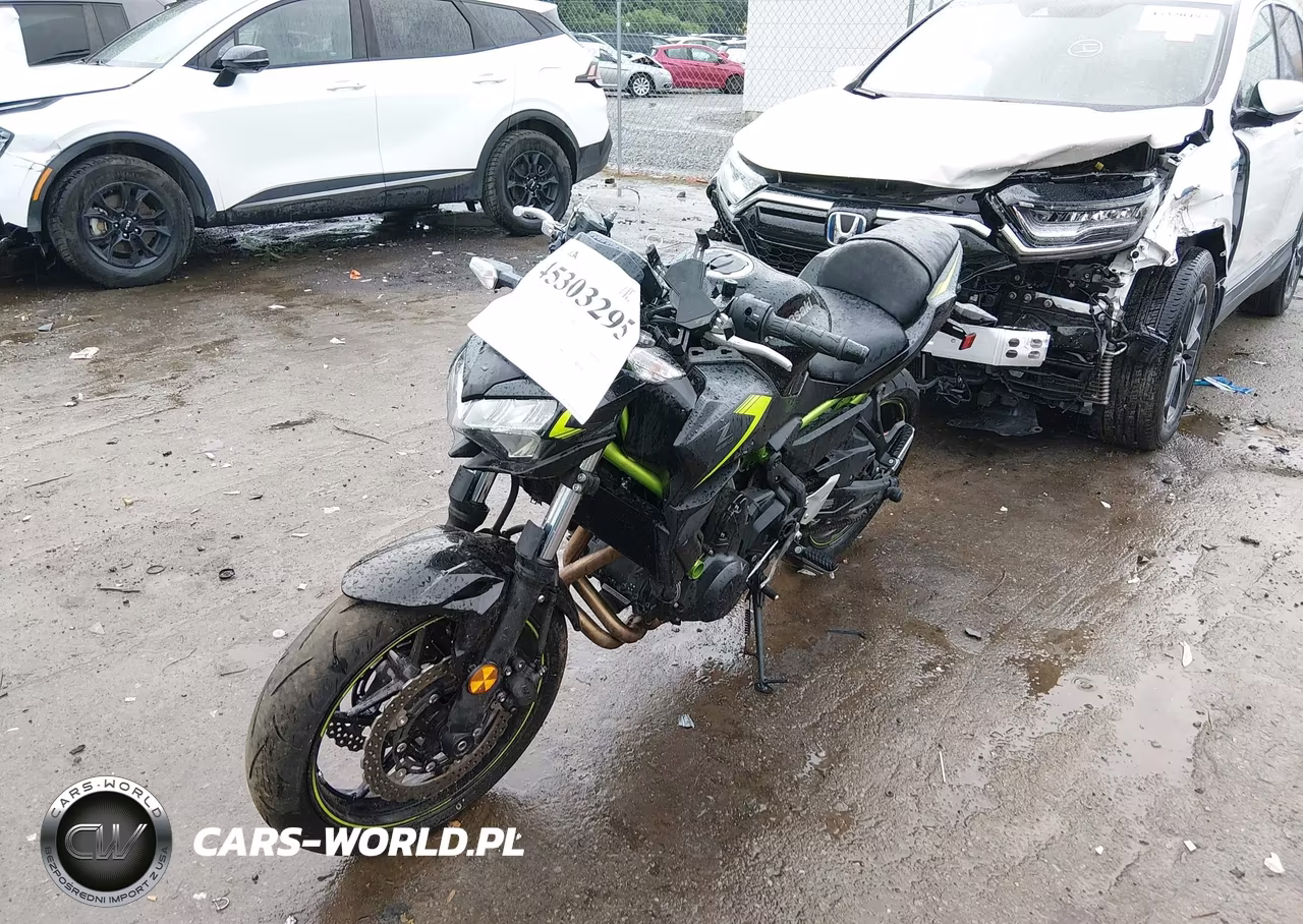 2022 Kawasaki Er650 L VIN:ML5EREL14NDA51608 - 2